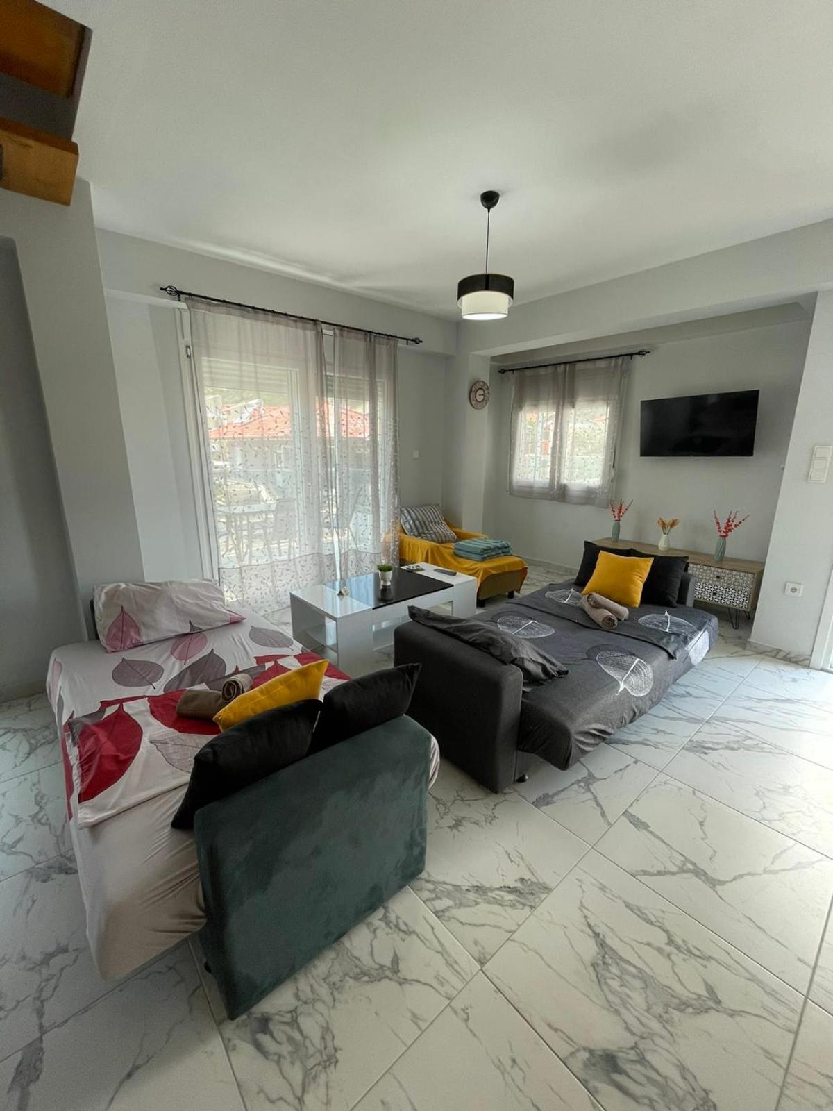 Chara'S House Apartment Kavala Exterior photo